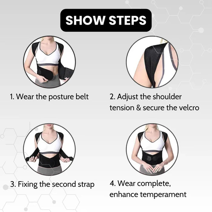 Adjustable Posture Corrector Belt